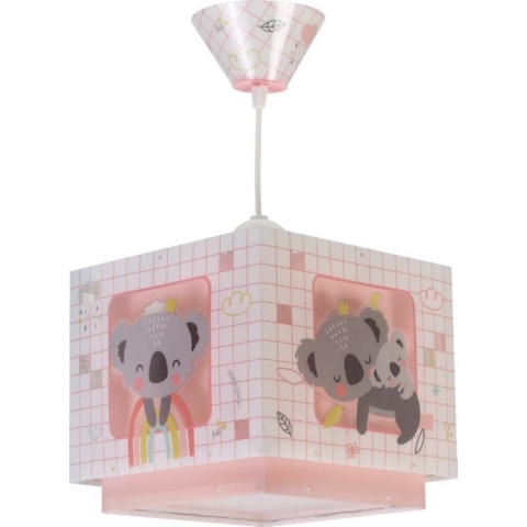 Dalber Koala - Kinderkamer hanglamp - Roze