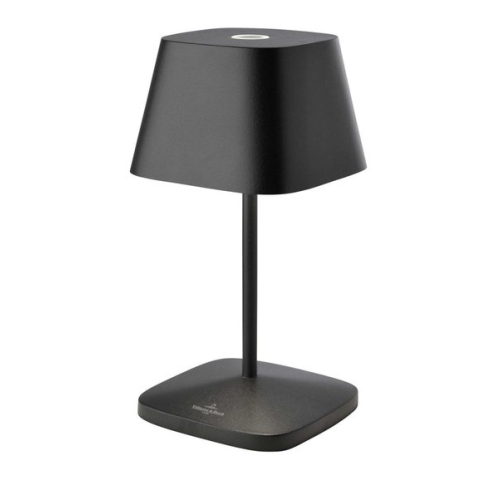 Villeroy & BOch Neapel LED tafellamp oplaadbaar zwart