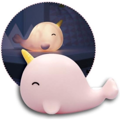 Reer Lumilu nachtlampje SeaLife | Walvis Eenhoorn