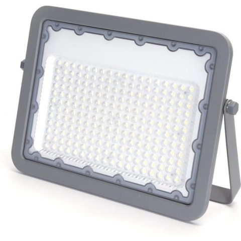 Buitenlamp grijs | LED bouwlamp 200W=1800W schijnwerper | daglichtwit 6500K - 90° lichthoek | waterdicht IP65