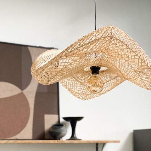Raw Materials - Wave hanglamp - Naturel - Extra large