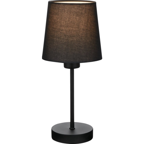 BRILONER - NOA - Tafellamp - 10 W - IP20 - zwart - metaal stof - excl. 1x E14 - Ø 10 cm