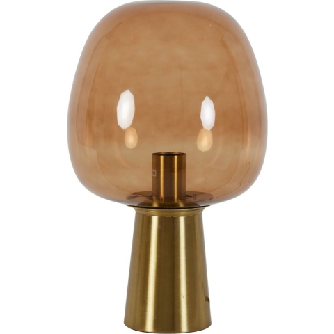 Light & Living Tafellamp Maysony - Bruin/Brons - Ø22cm - Modern