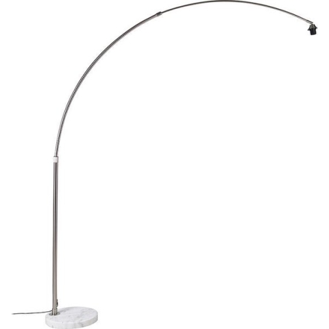 QAZQA xxl - Moderne Vloerlamp | Staande Lamp - 1 lichts - H 2690 mm - Staal - Woonkamer | Slaapkamer