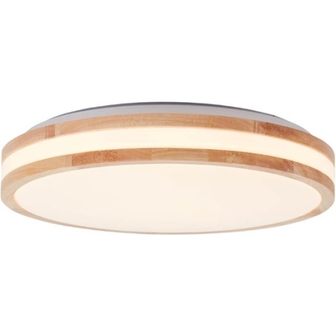 Houten plafonnière Laskos Ø 38cm - G99525/75