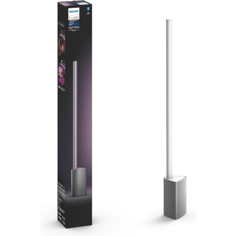 Philips Hue Signe Tafellamp - wit en gekleurd licht - Gëintegreerd LED - Aluminium - 14W - Bluetooth