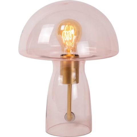 Lucide FUNGO Tafellamp - 1xE27 - Roze