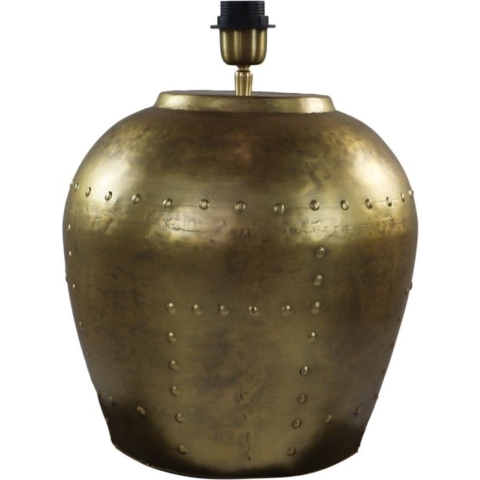 Tafellamp met nagels - 36x36x50 - Goud - Metaal