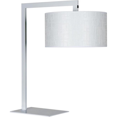Maxima Tafellamp E27 1X60W Shiny Wit