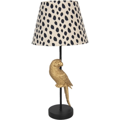 Tafellamp - Luxe Tafellamp - Tafellampen - Lamp - Lampen - Sfeerlamp - Sfeerlampen - Staande lamp - Goud - 51 cm hoog
