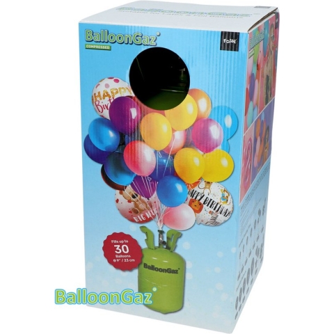 Helium tank voor 30 ballonnen