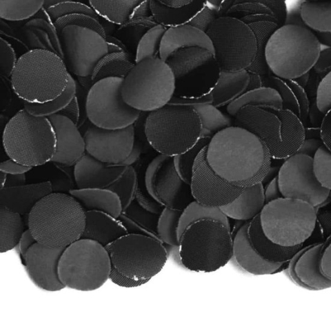 Folat - Confetti Zwart (1kg) - Halloween - Halloween Decoratie - Halloween Versiering