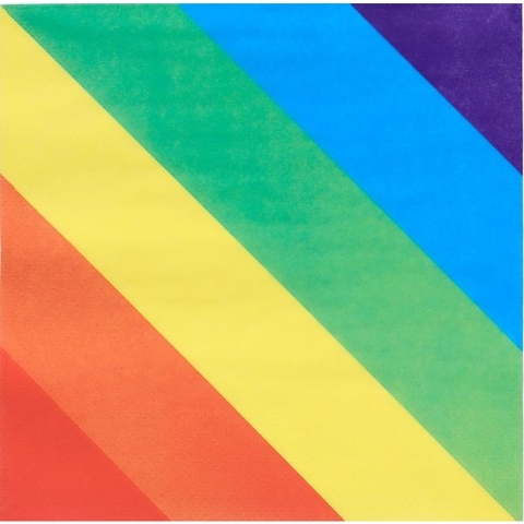 Boland - 20 Servetten Regenboog - Regenboog - Regenboog