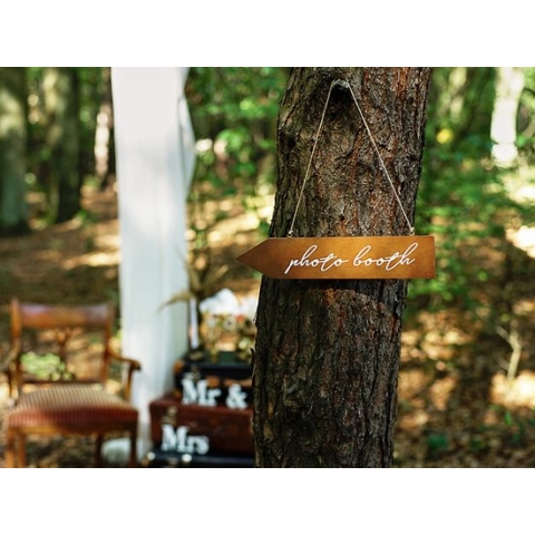 Wegwijzer photo booth - Feestdecoratie Katoen -