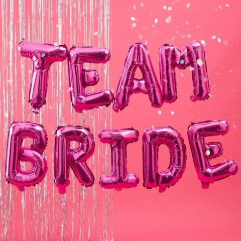 Ginger Ray - Ginger Ray - Folieballonslinger Team Bride
