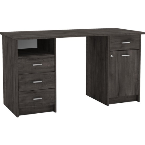 CBA - Bureau - 135 cm - Zwart