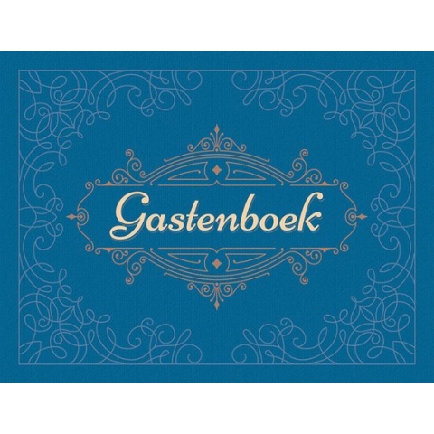 Gastenboek (blauw)