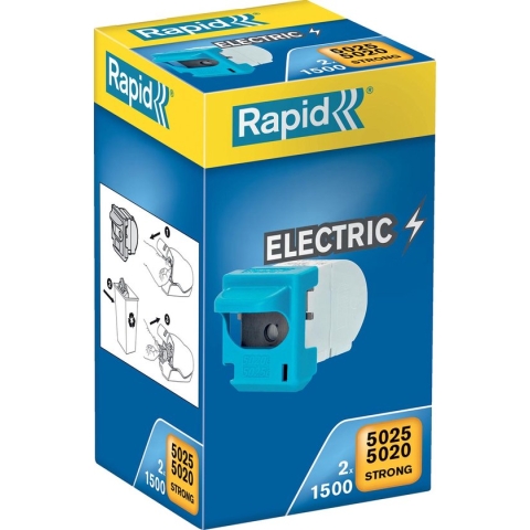 Rapid R5025 Nietcassette - 2x1500 stuks