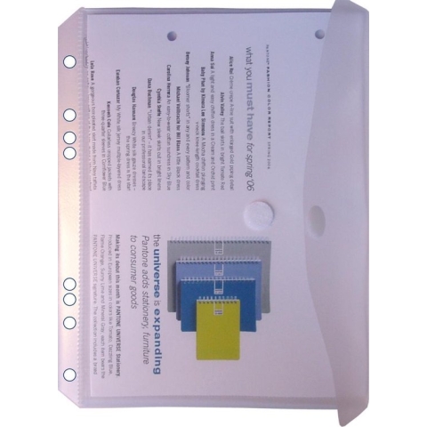 EXXO-HFP #35061 - A5 Ringband Documententas - 230x180mm - kleurloos - 1 pak @ 10 stuks