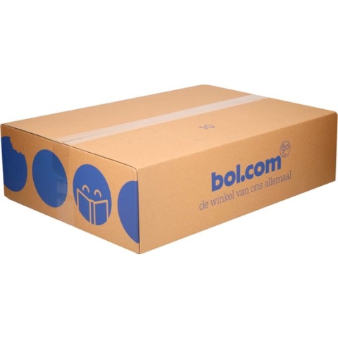 bol.com verzenddoos - 54x38x14 cm - 600 stuks - Amerikaanse vouwdoos - 1 pallet