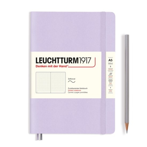 Leuchtturm1917 A5 Medium Notitieboek dotted Lilac softcover