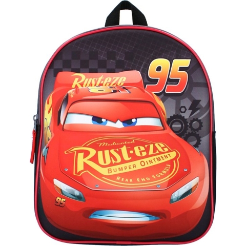 Disney Rugzak Cars Race Ready Junior 9 Liter Zwart/rood