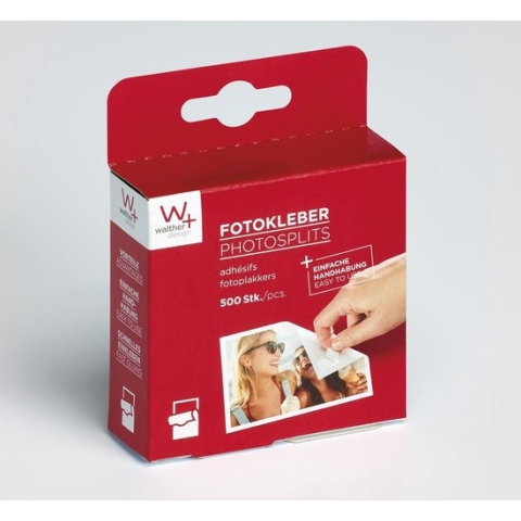 Walther Design FT500S- Dubbelzijdige Fotoplakkers - 500 stuk