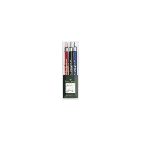 Faber-Castell vulpotlood - TK-Fine 1306 - 3-delige set - 0.35/0.5/0.7mm - FC-130622