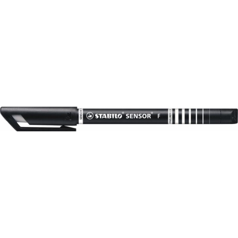 STABILO SENSOR - Fineliner 0,3 mm - Zwart - Per Stuk