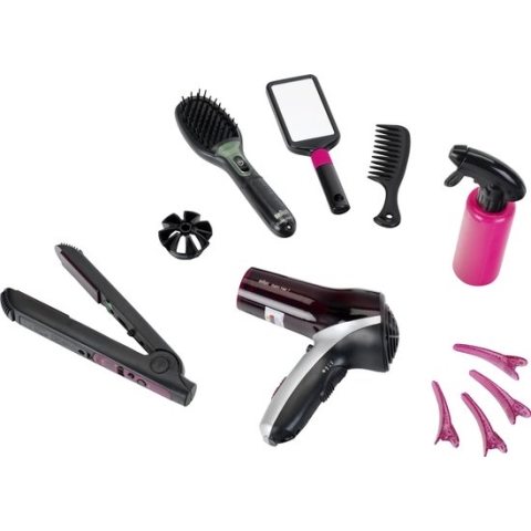 Klein - Braun - Mega haarstyling set - Speelgoedkapset