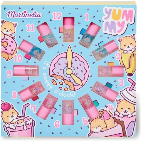 Schoonheidsset Martinelia Yummy Kinderen Nagellak 12 Stuks (24,5 x 24,5 x 3 cm)