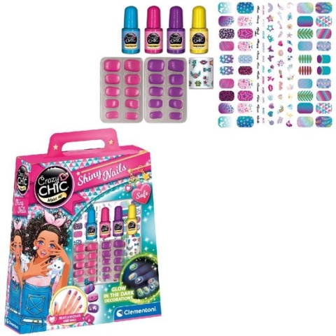 Clementoni Crazy Chic Shiny Nails