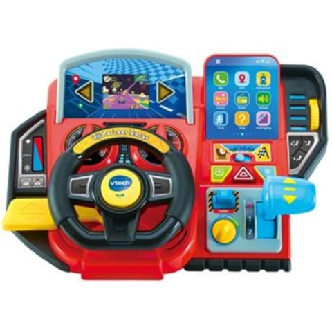 VTech Rijd & Leer Racer Activity Center - Educatief Speelgoed - Interactief Babyspeelgoed - Vanaf 3 Jaar