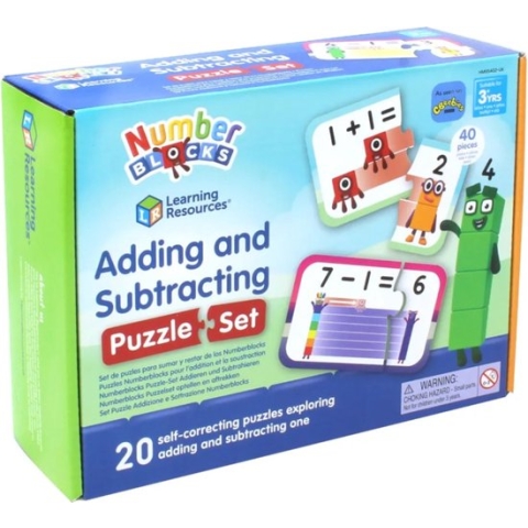 Number Blocks - Puzzel set - Optellen & aftrekken