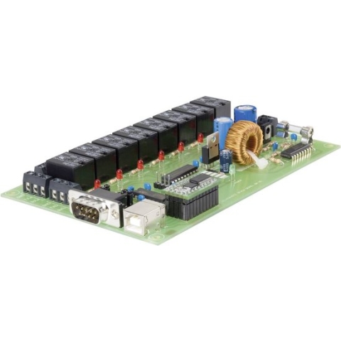 Conrad Components 197720 Relaiskaart Module 12 V/DC, 24 V/DC