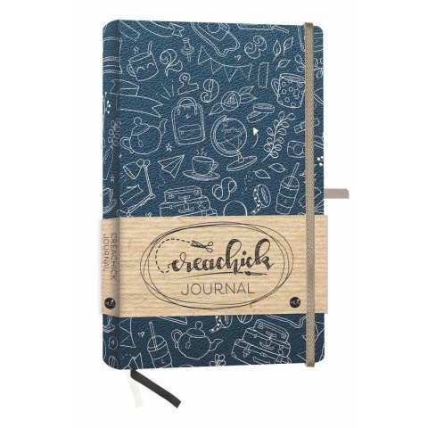 Creachick Bullet Journal blauw