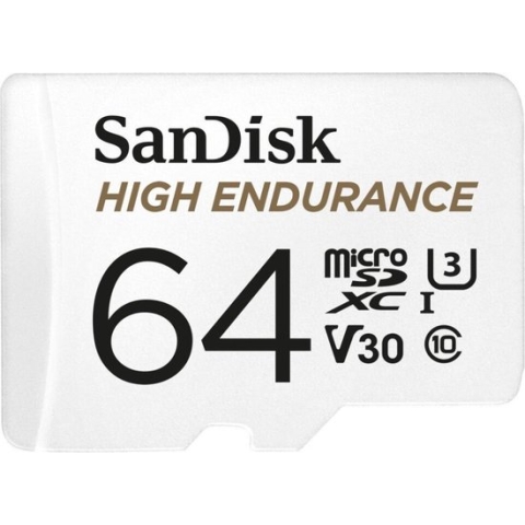 Sandisk High Endurance - Geheugenkaart - 64GB