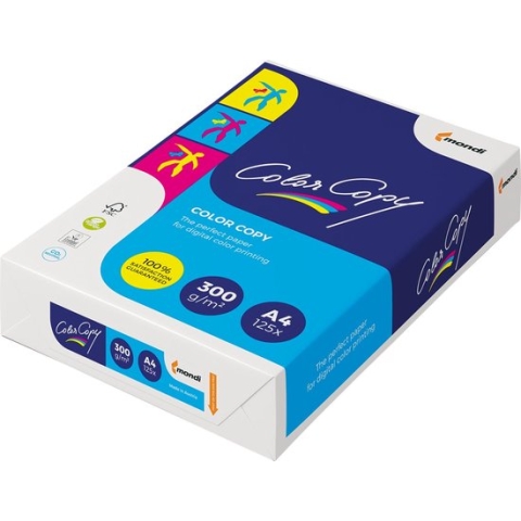 Laserpapier Color Copy A4 300gr wit 125vel - 5 stuks