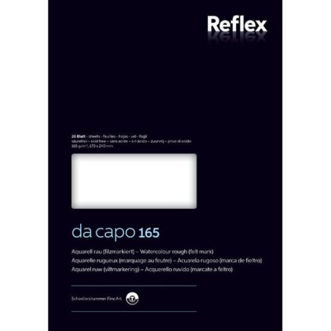 Aquarelblok Dacapo VF5004230 17x24cm 165gr 20v