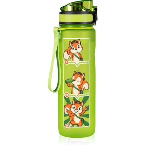 Monte Stivo Lyseren drinkfles voor kinderen - waterfles 600 ml - zonder BPA - onbreekbaar - fruitfilter - afwasmachinebestendig