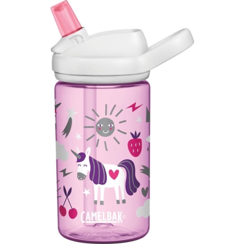 CamelBak Eddy+ Kids - Drinkfles - 400 ml - Lila (Unicorn Party)