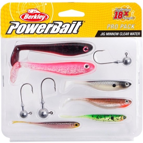 Berkley Powerbait Pro Pack Jig Minnow Clear Water