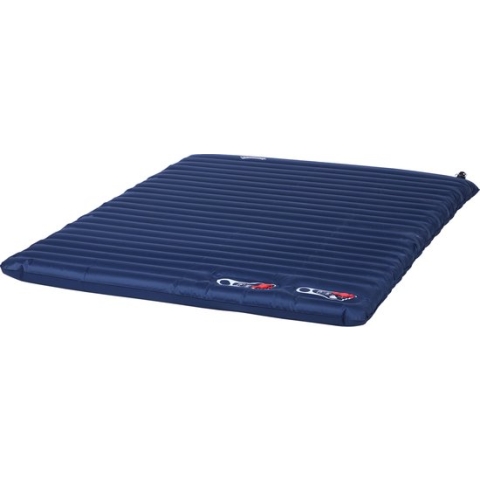 Outsunny Luchtmatras opblaasbaar luchtbed campingmatras slaapmat pongee blauw A20-144