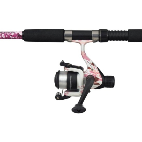 Mitchell spinhengel set roze - telescopisch - 212 cm