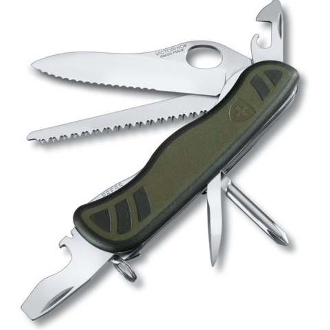 Victorinox Soldier 10 functies zakmes rvs groen