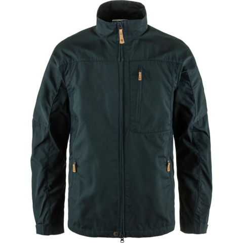 Fjallraven Stencollar Jacket Heren Outdoorjas -Dark Navy - Maat S