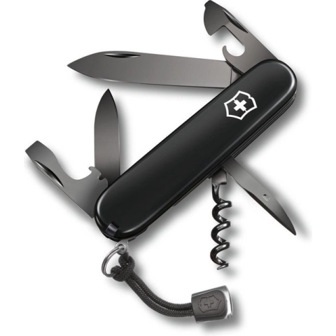 Victorinox Spartan Onyx Black - Zwitsers Zakmes - 12 functies - Cellidor - Giftbox