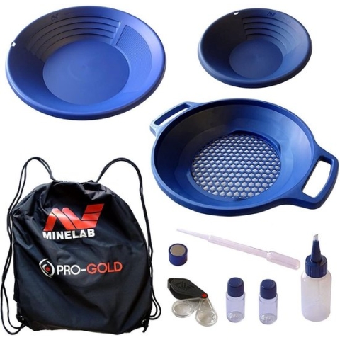 Minelab PRO-GOLD goudpannenset