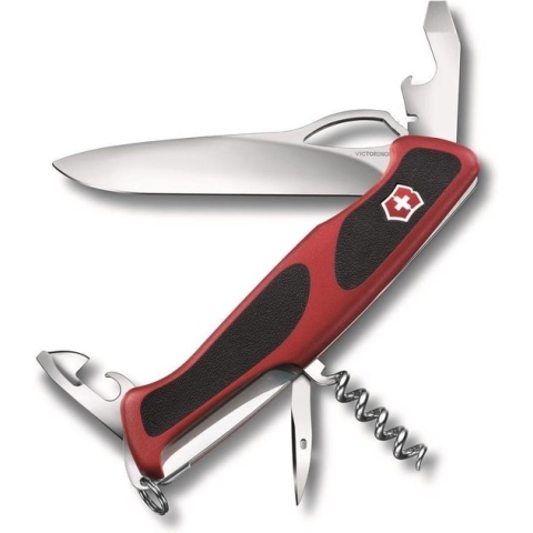 Victorinox RangerGrip 61 Zakmes 11 Functies Rood/Zwart