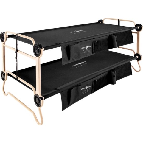 Disc-O-Bed XL met svarte side organizers